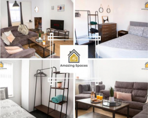 Spacious 3 bed Terrace House with free parking & free Wi-Fi by Amazing Spaces Relocations Ltd